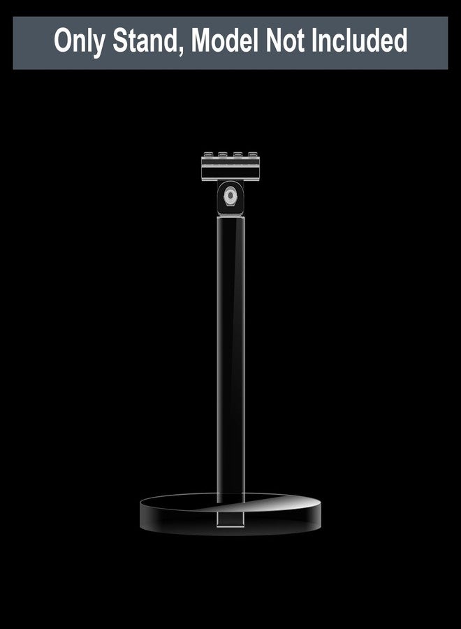 NAOCARD Acrylic Display Stand for Lego 75399 Rebel U-Wing Starfighter Building Set, Transparent Rotating Acrylic Riser Compatible with TIE Bomber 75347, TIE Fighter & X-Wing 7539 - Image 5
